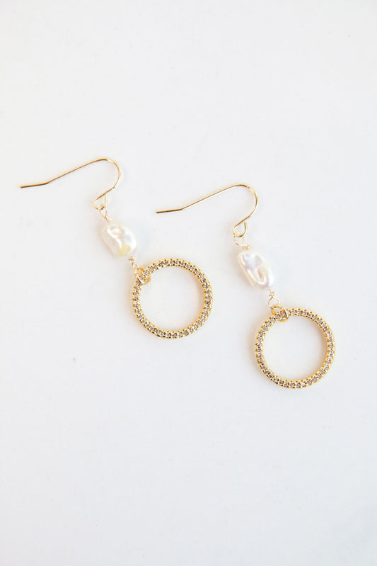Rylee Pearl Earring
