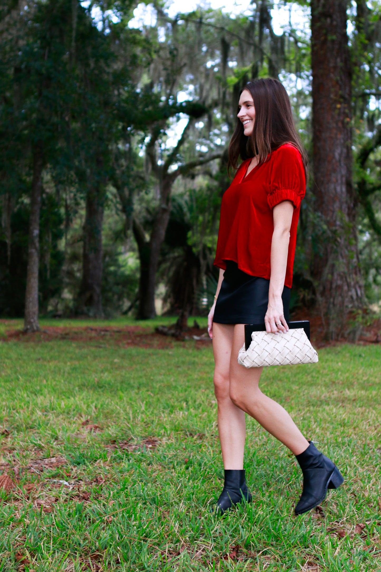 Cameron Top in Red