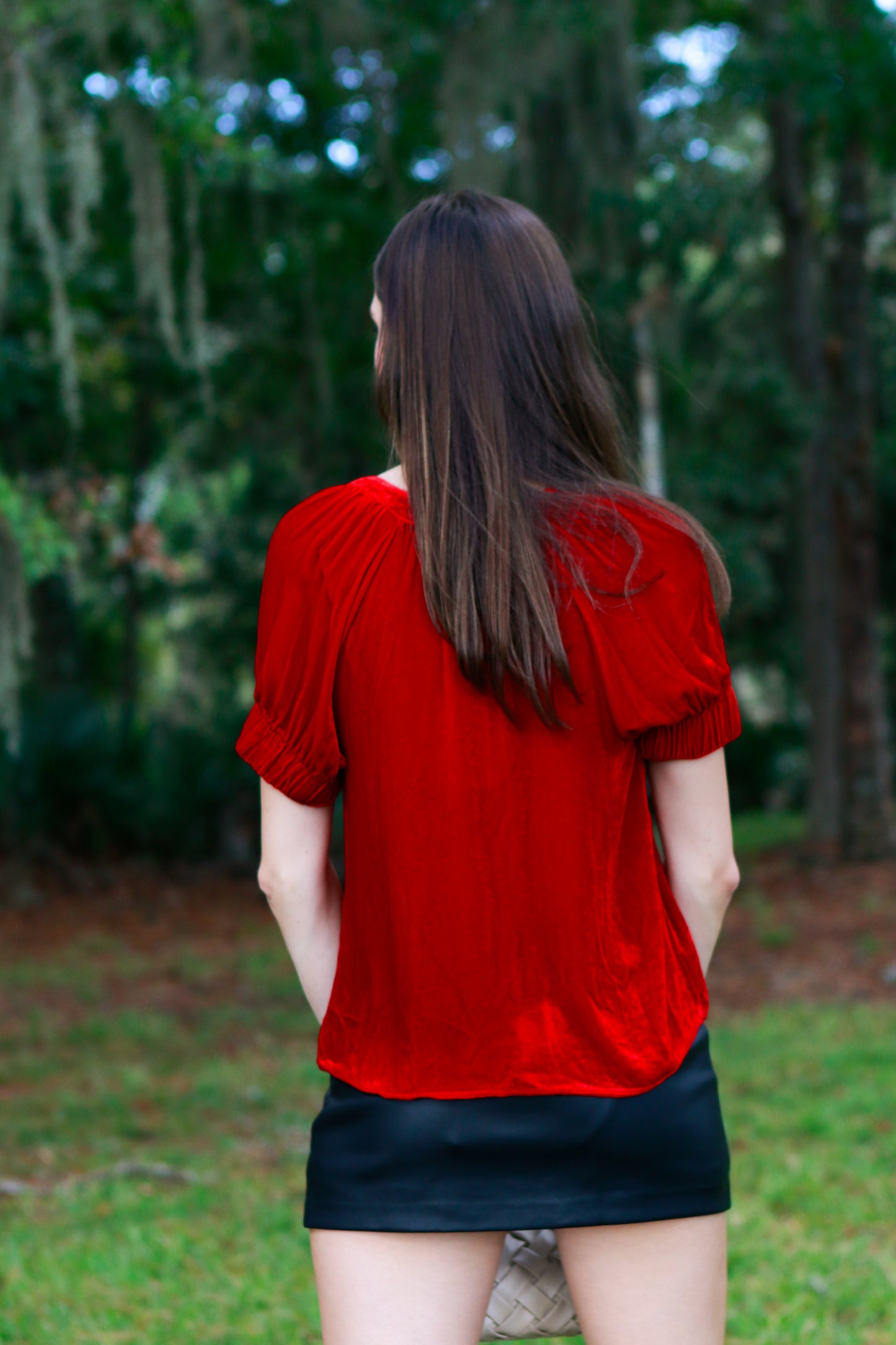 Cameron Top in Red