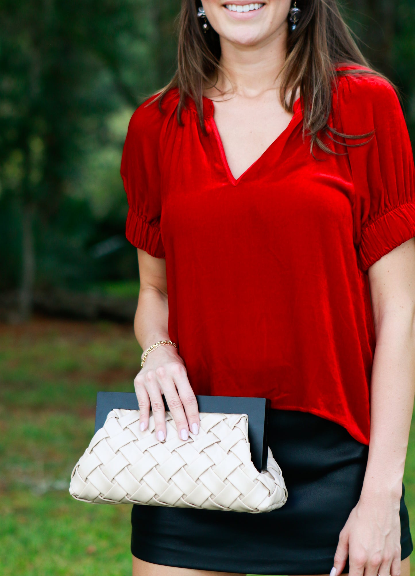 Cameron Top in Red