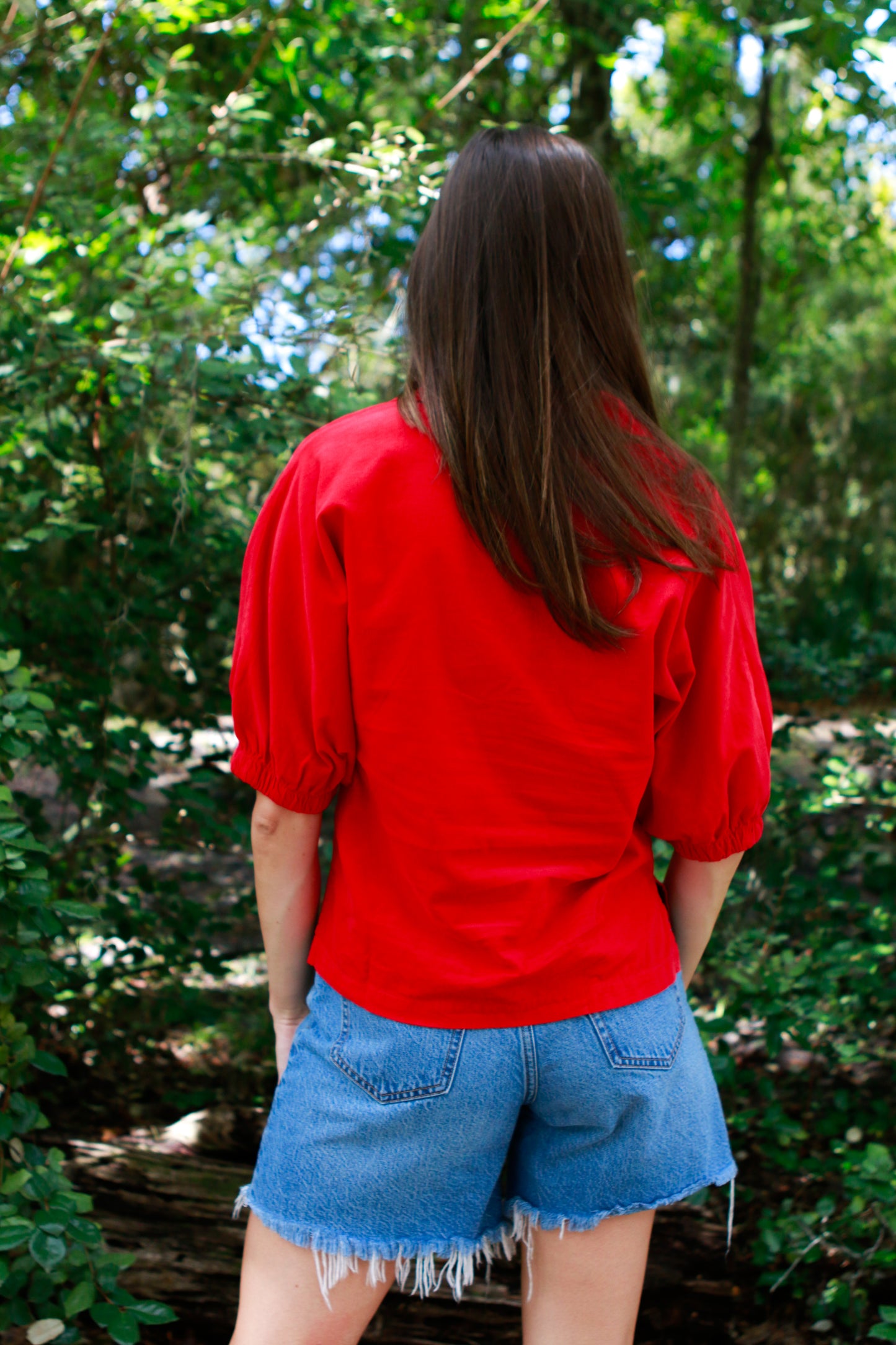 Grace Top in Red