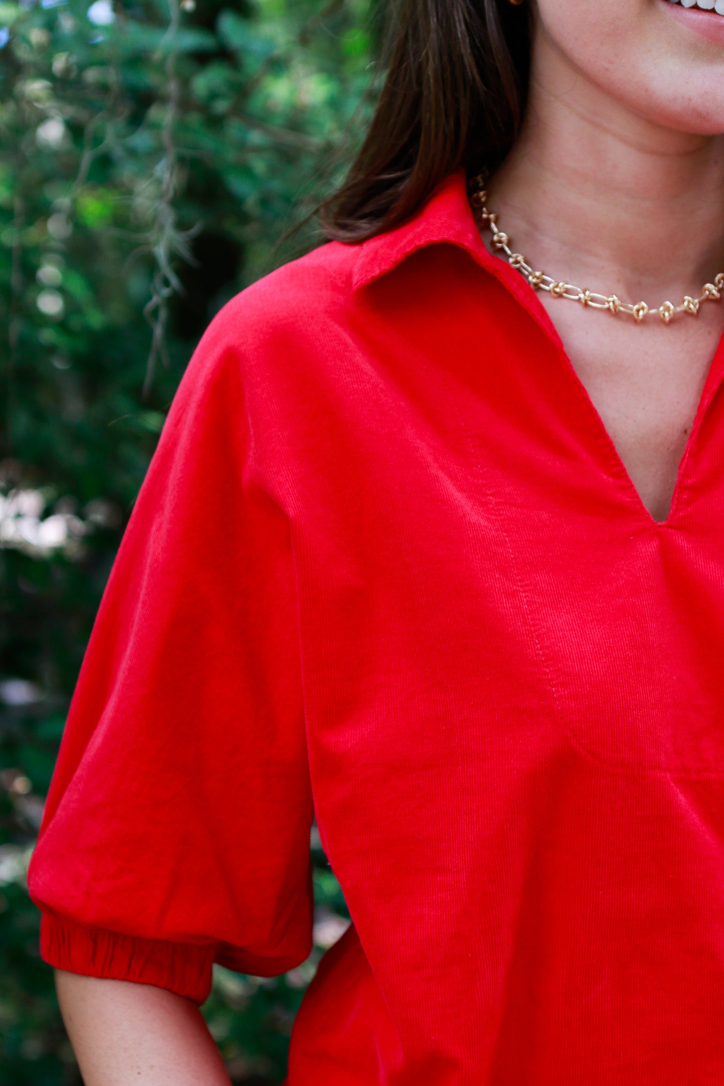 Grace Top in Red