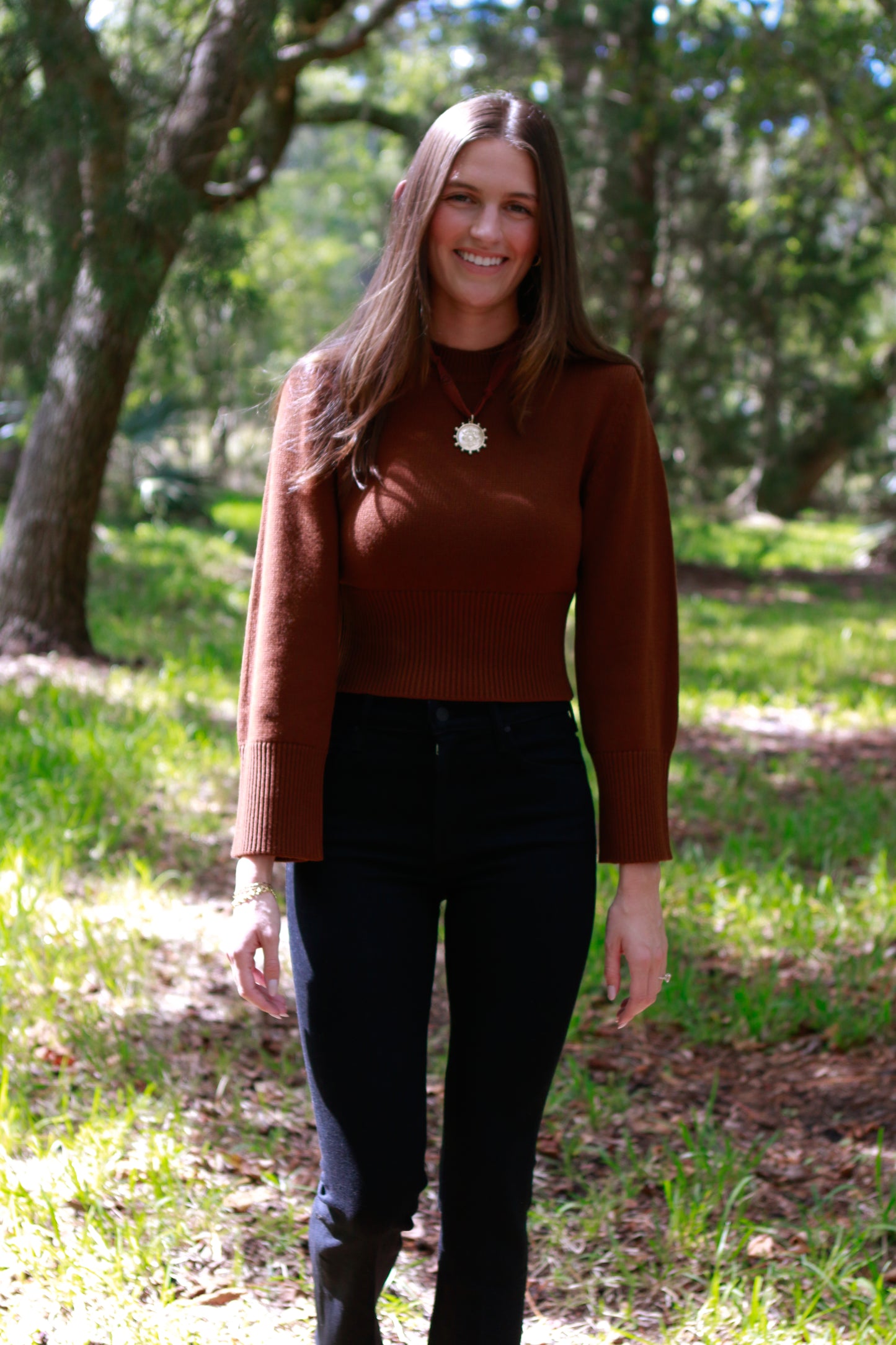 Carolina Brown Sweater
