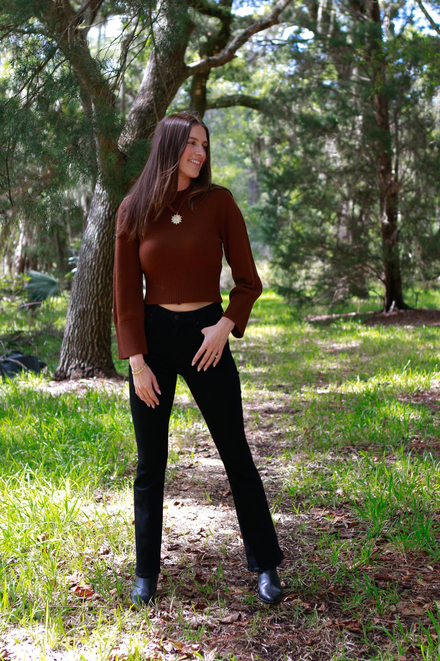 Carolina Brown Sweater