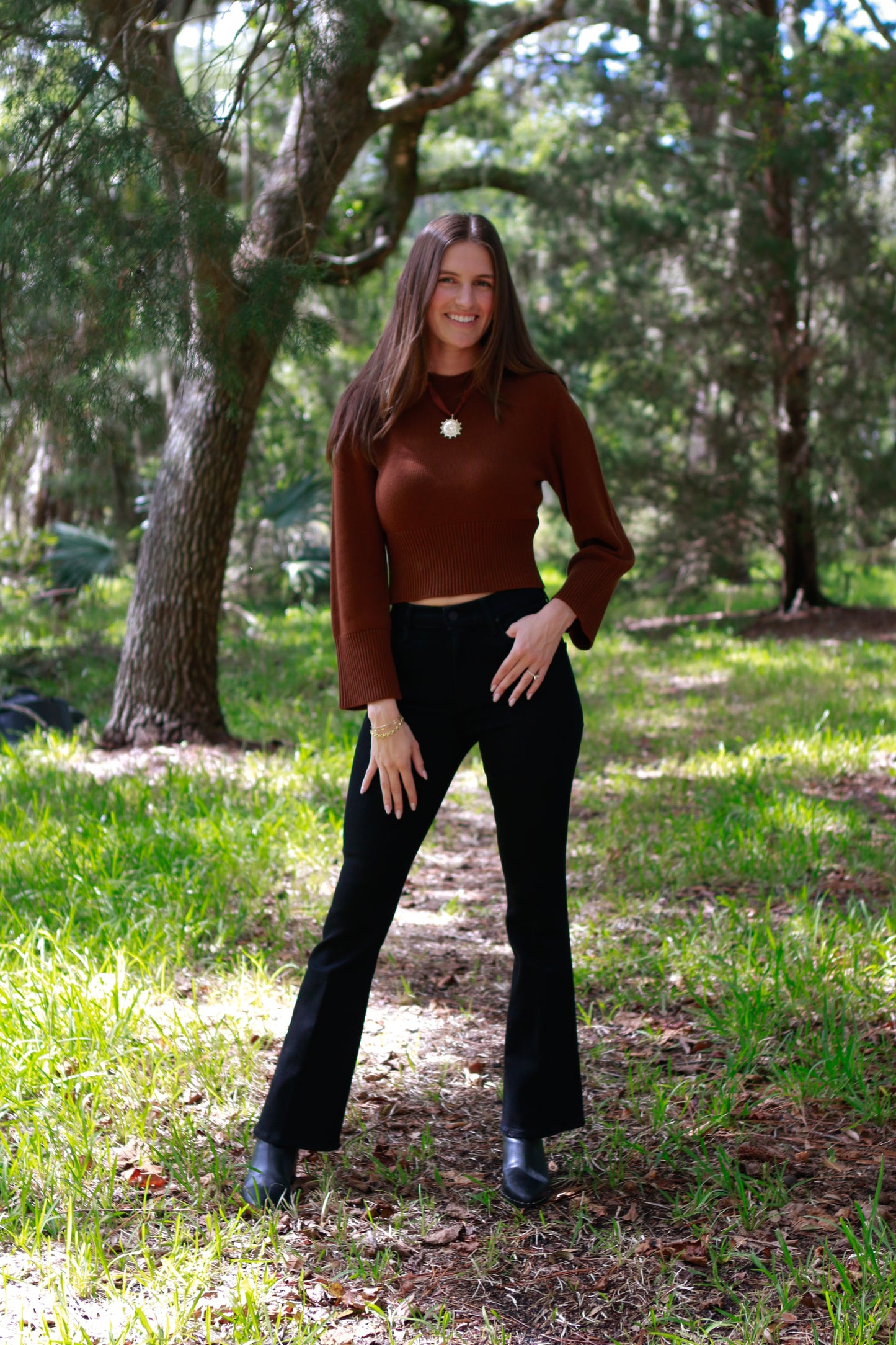 Carolina Brown Sweater