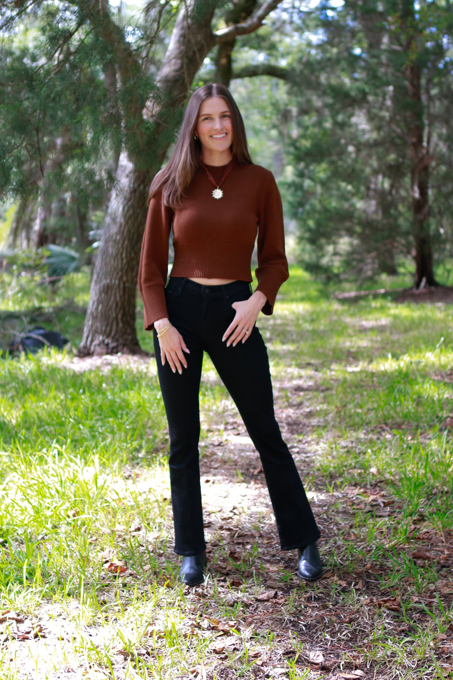 Carolina Brown Sweater