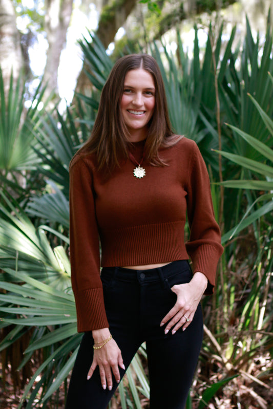 Carolina Brown Sweater