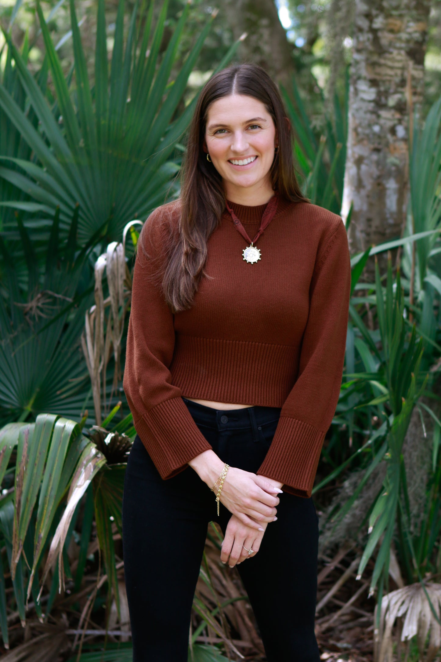 Carolina Brown Sweater