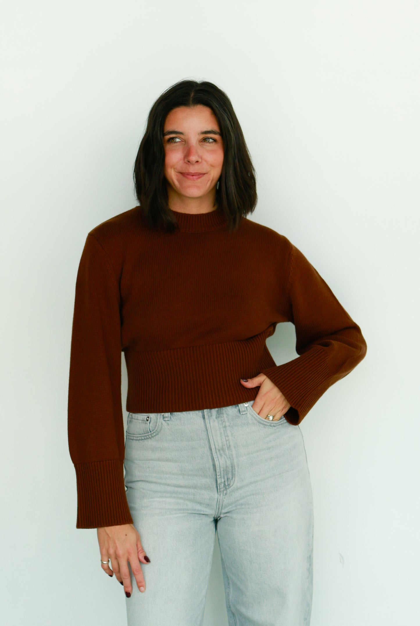 Carolina Brown Sweater