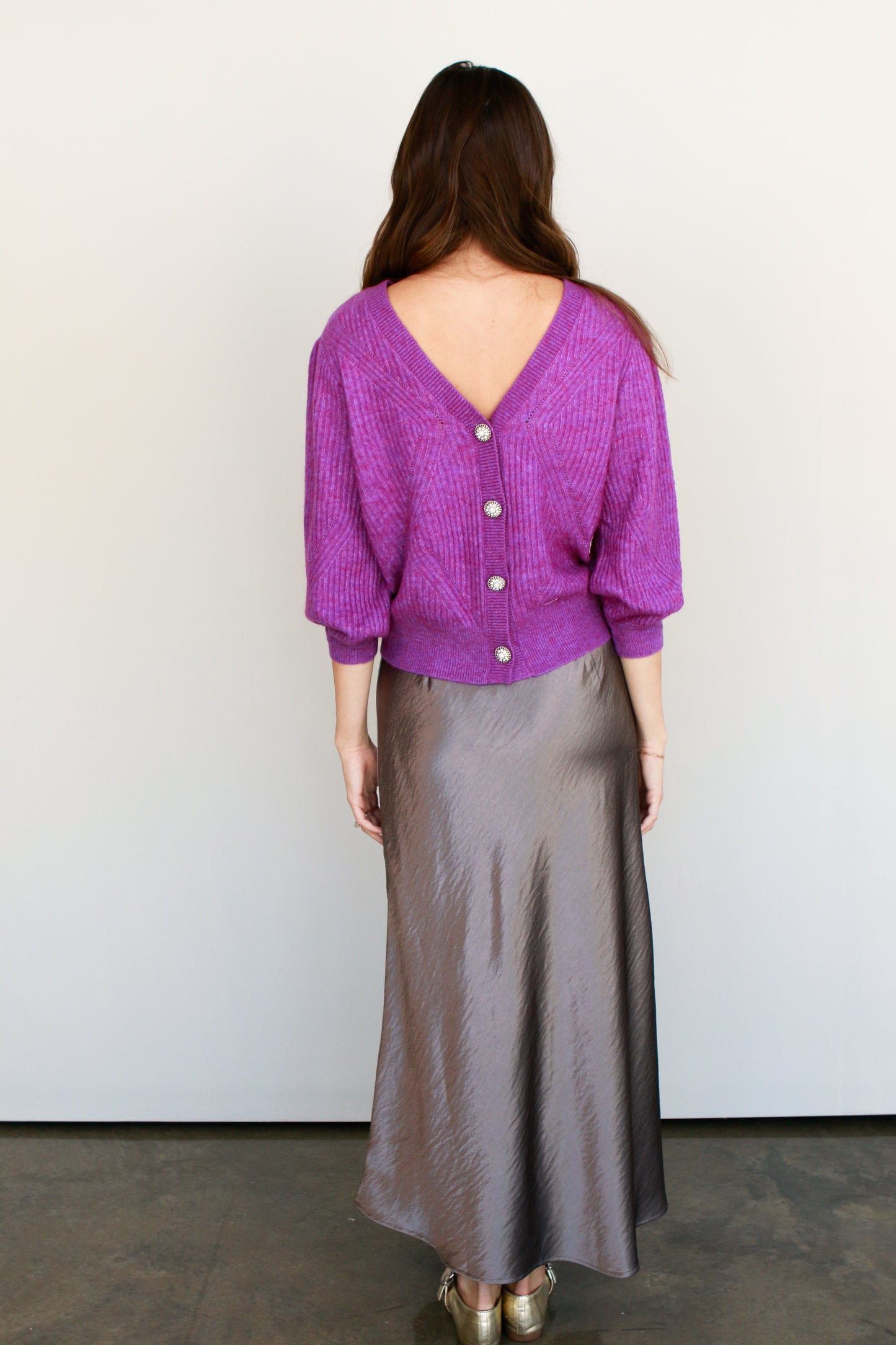 Violet Cardigan
