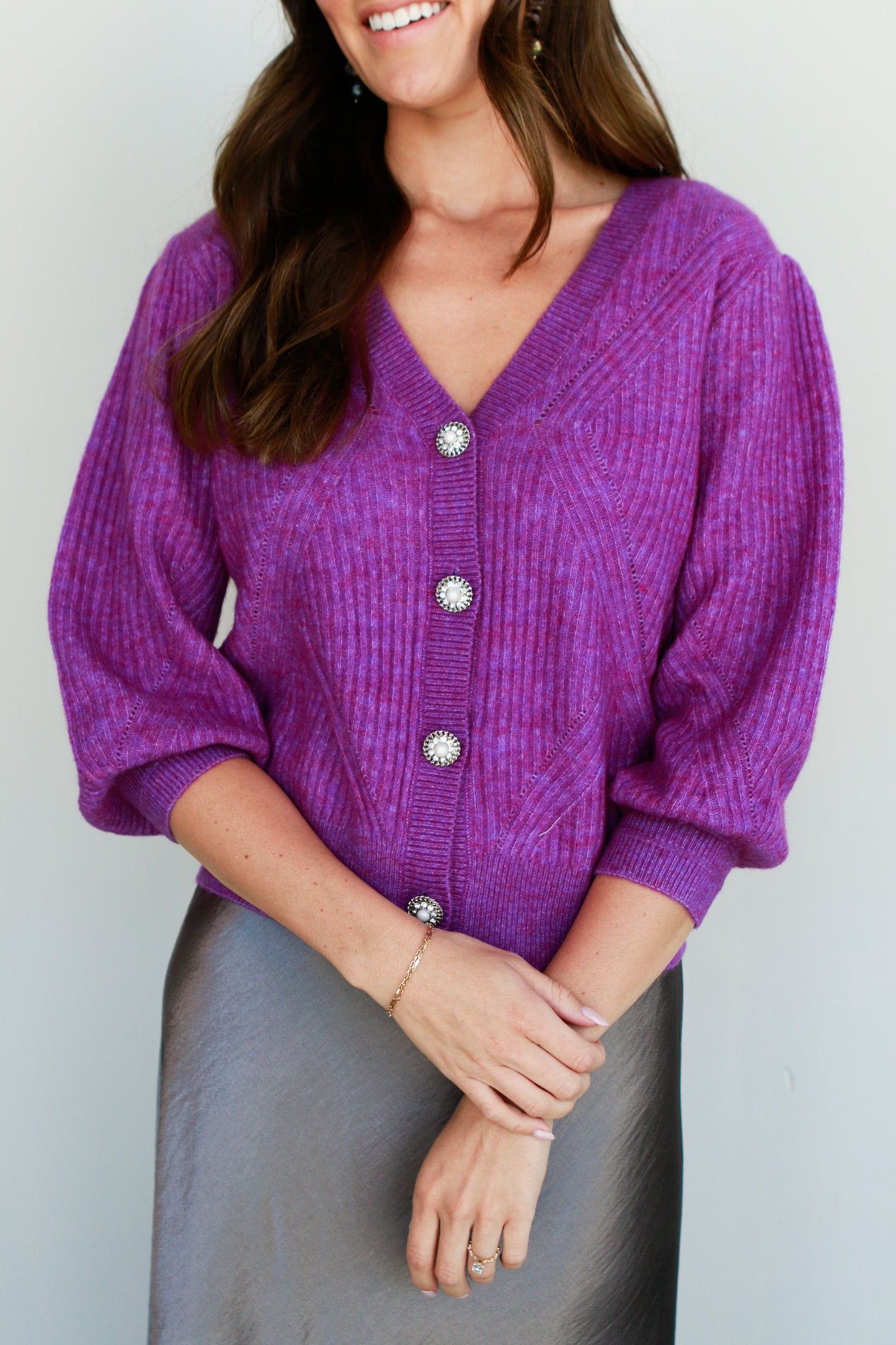 Violet Cardigan
