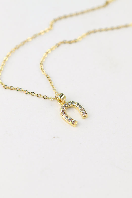 Dainty Horseshoe Necklace