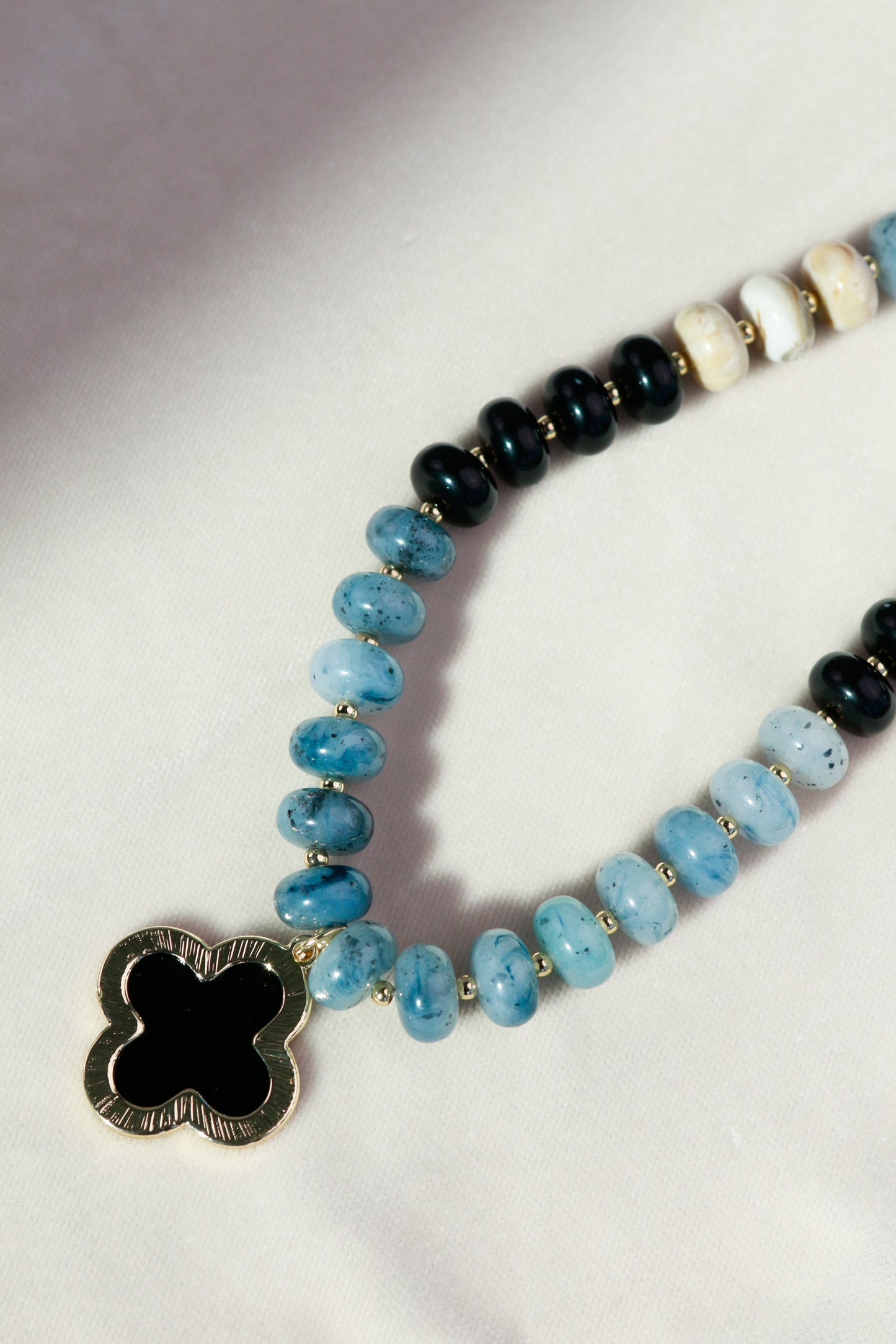 Charli Necklace in Black