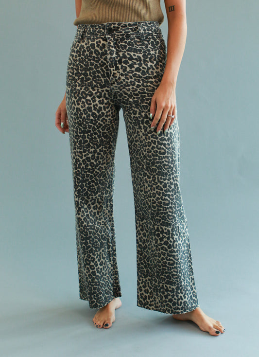 Leopard Print Pants