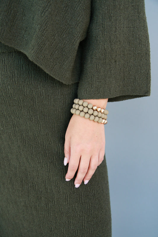 Micki Bracelet in Olive