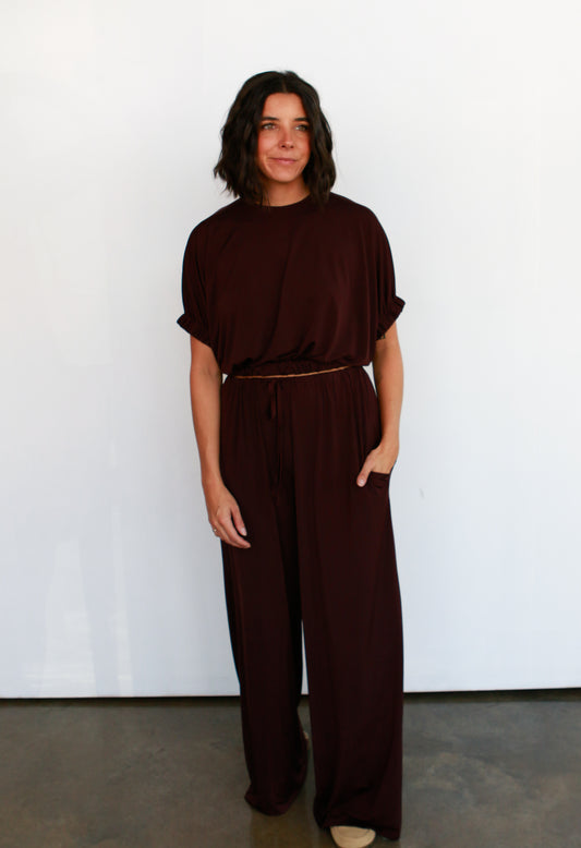 Roxy Pants in Chocolate
