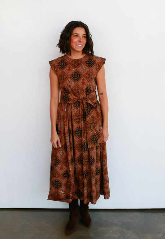 The Tulsa Bandana Dress