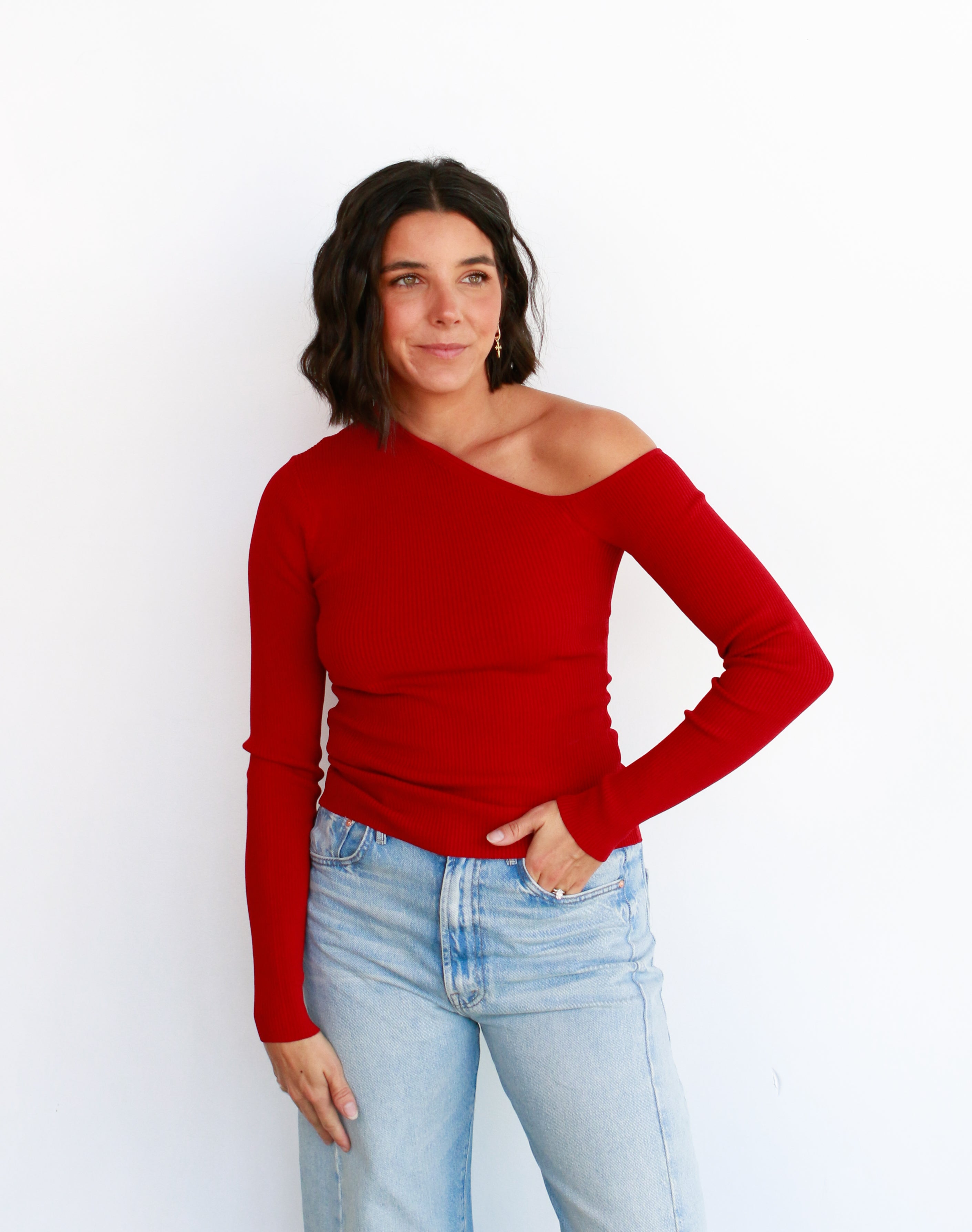 Lois Top in Rouge – Weekends by Willow