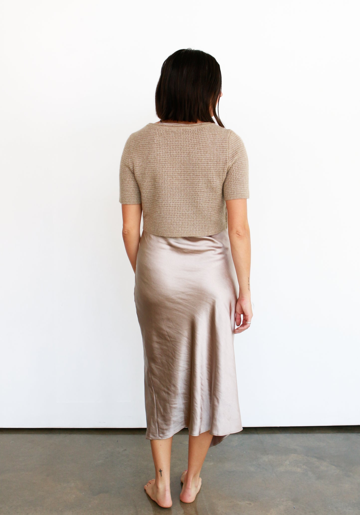 Kiana Sweater Combo Dress