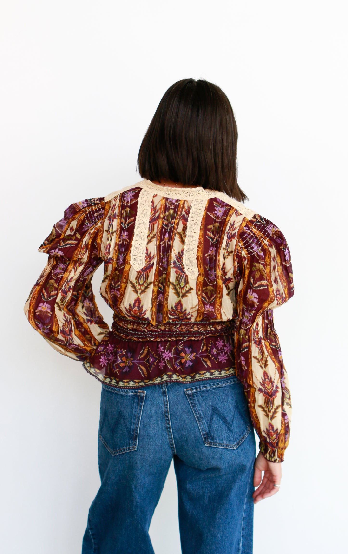 Nili Tapestry Blouse