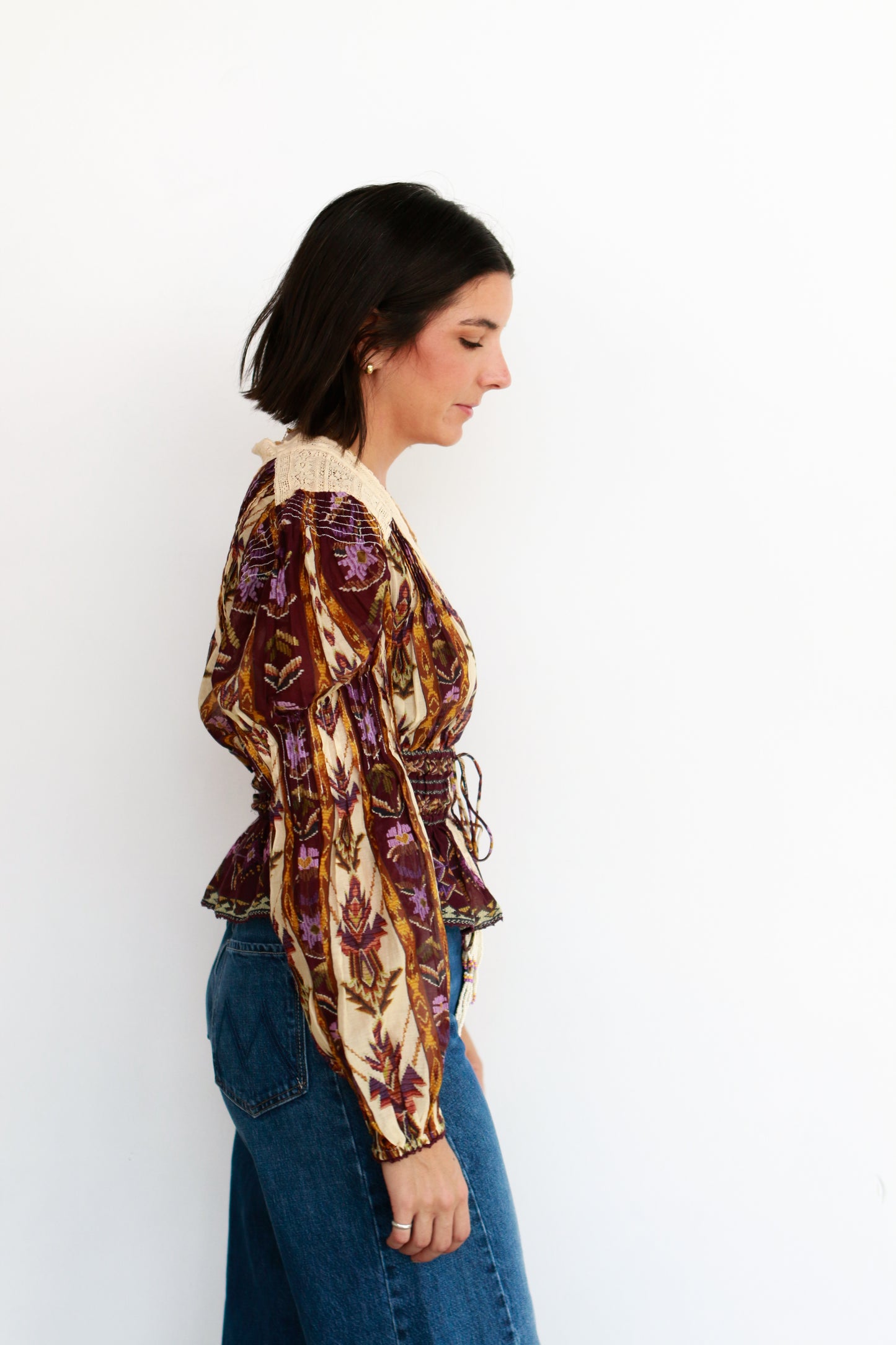 Nili Tapestry Blouse