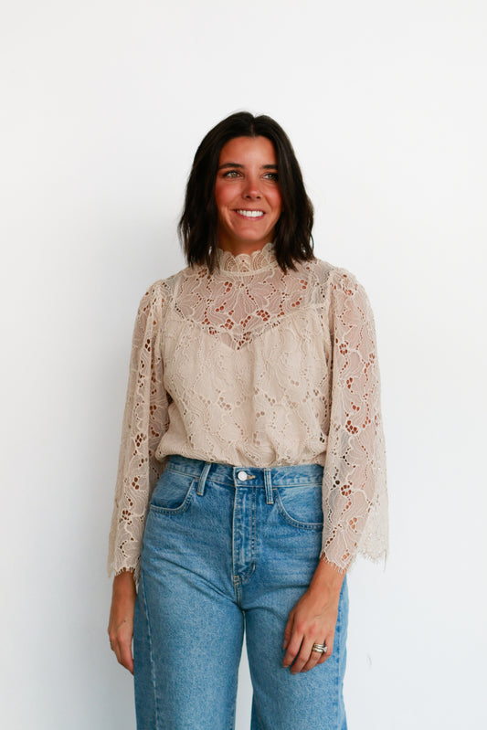 Lucia Lace Top