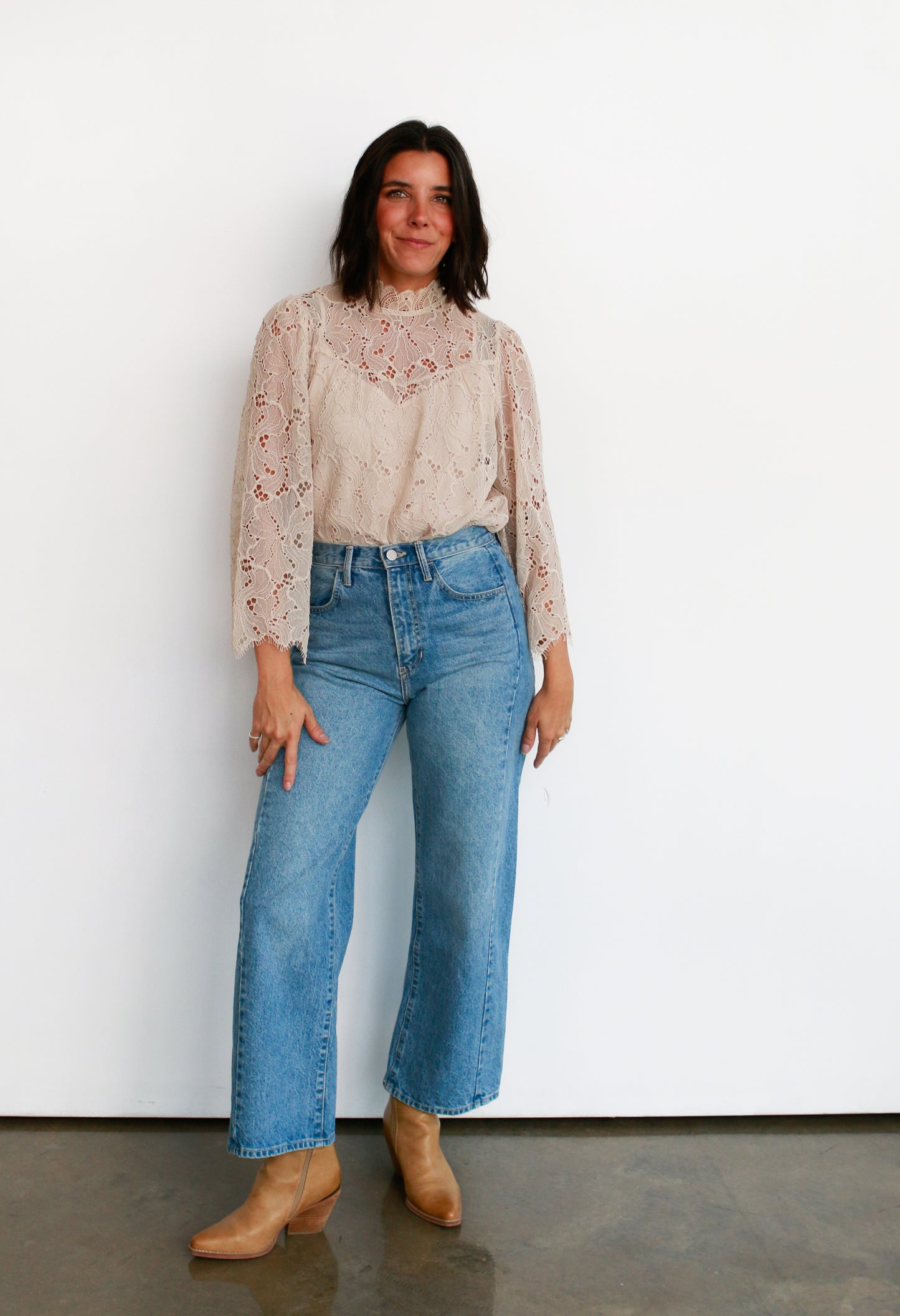 Lucia Lace Top