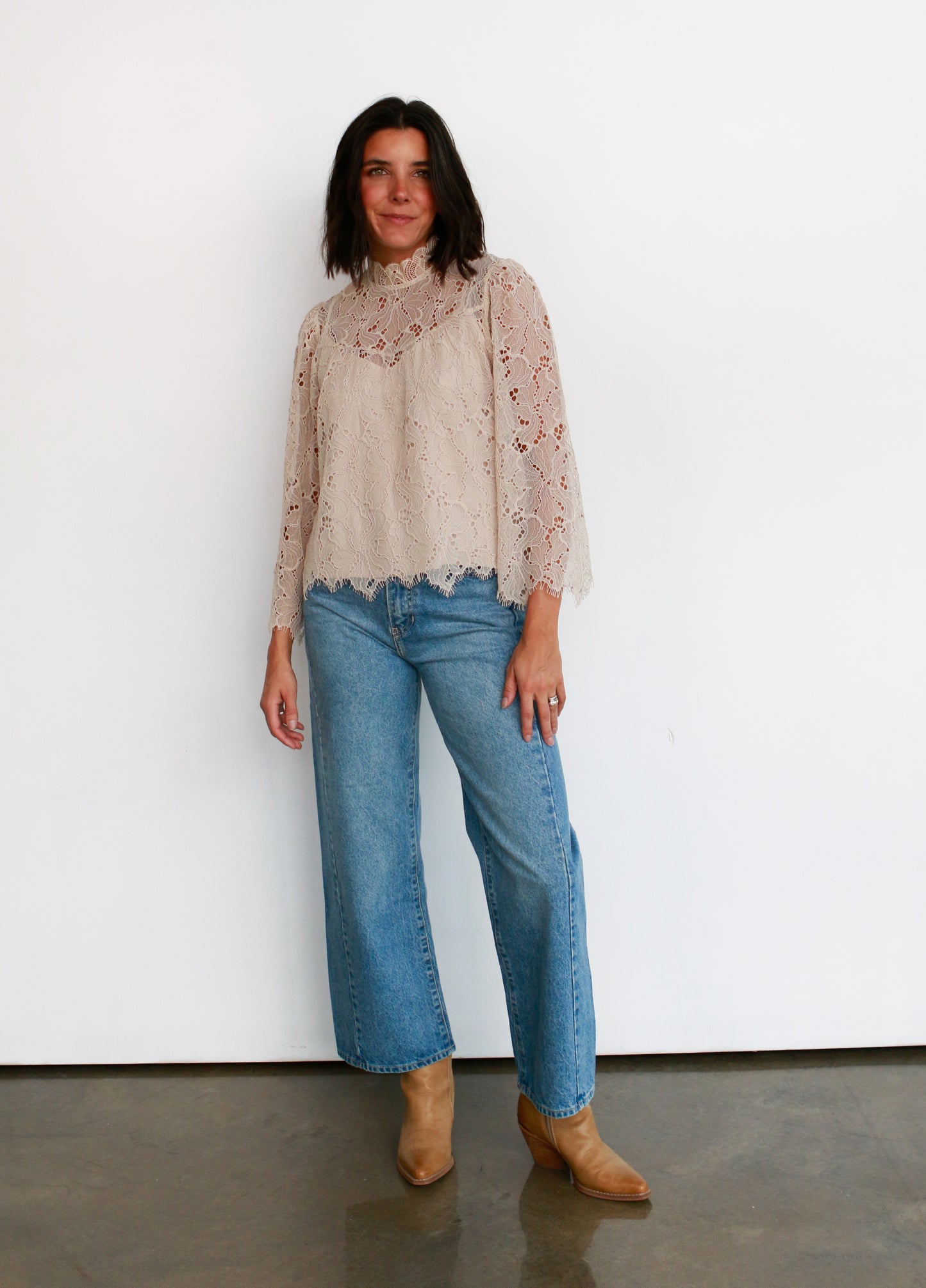 Lucia Lace Top