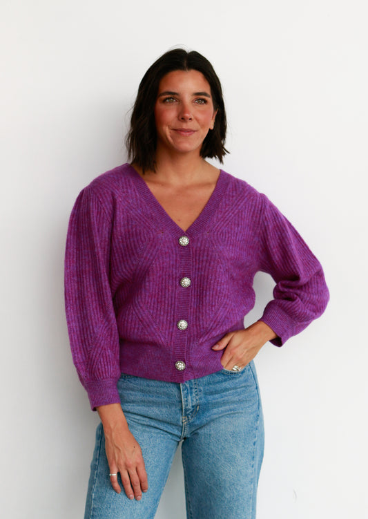 Violet Cardigan