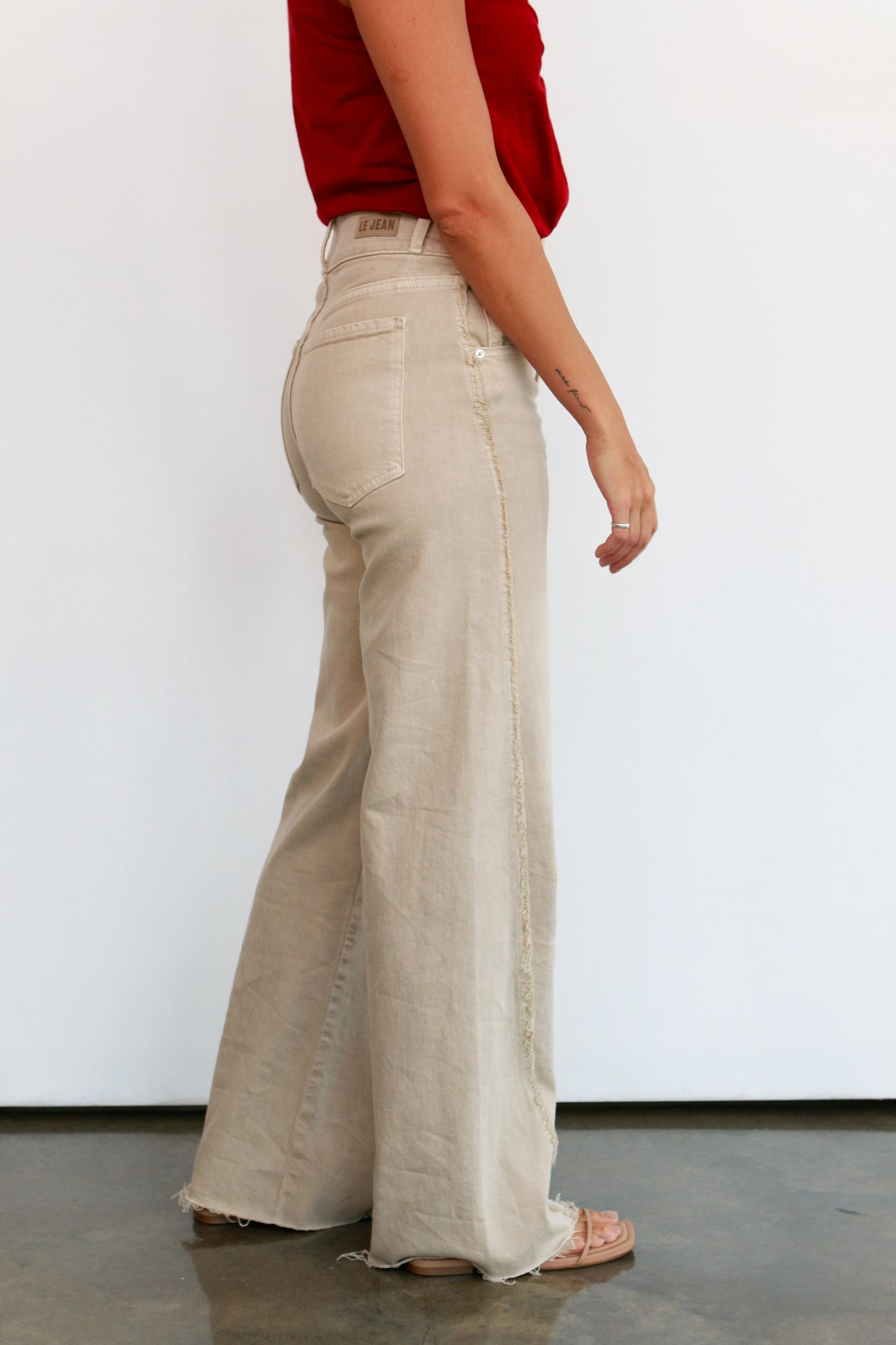 Libra Embroidered Jean