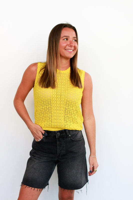 Lea Top in Citrus
