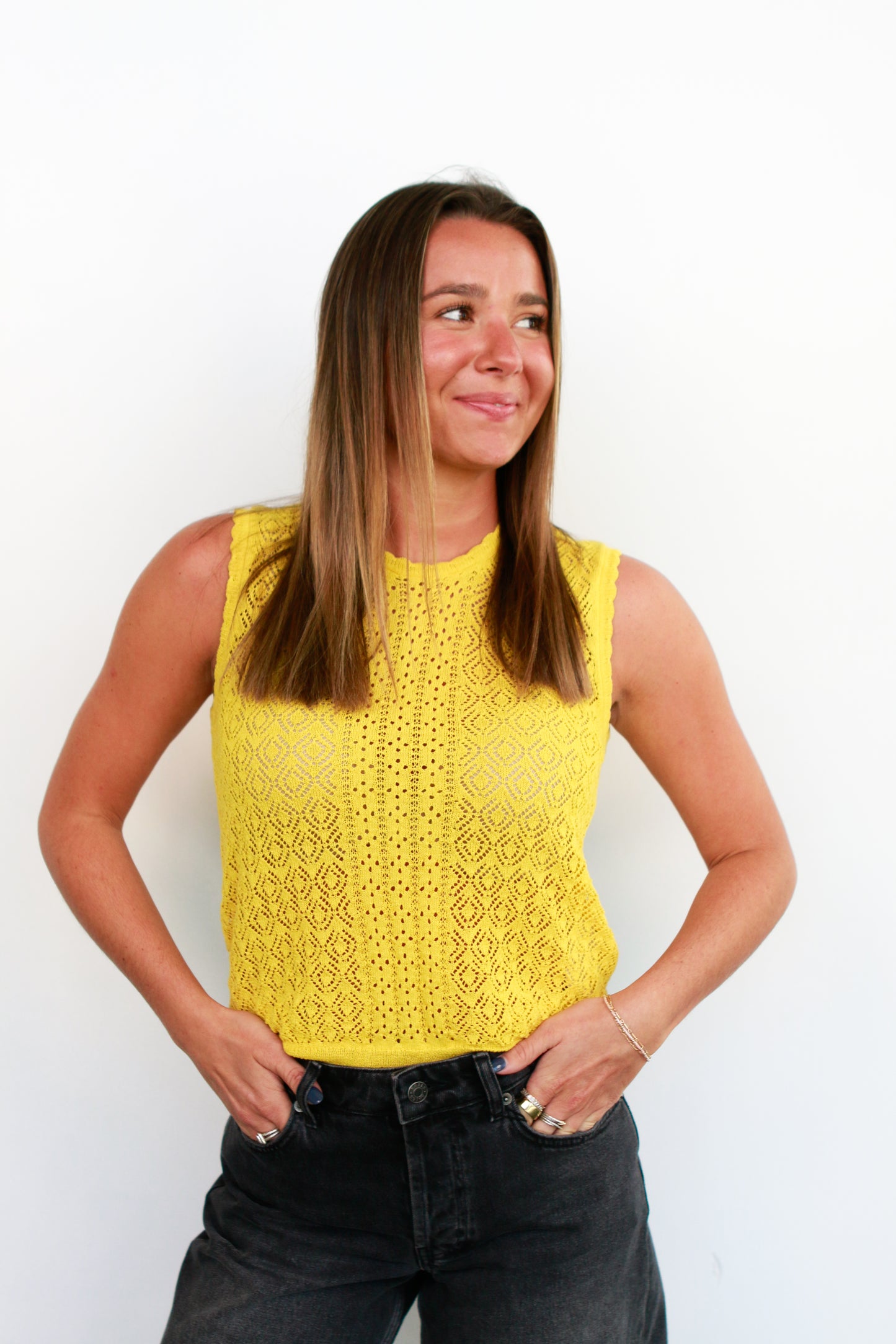 Lea Top in Citrus