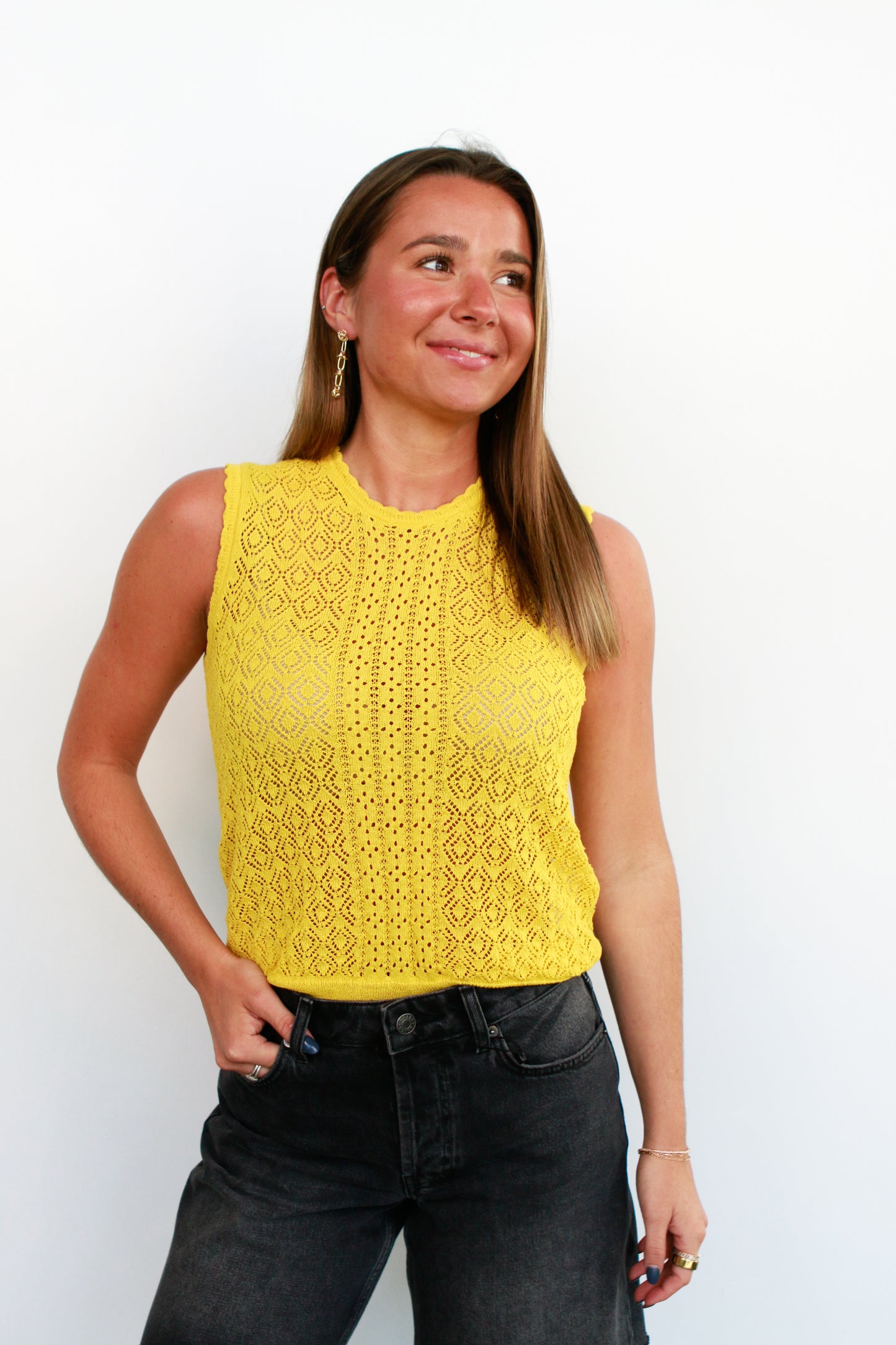 Lea Top in Citrus