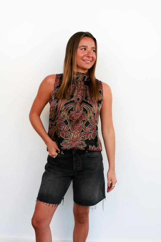 Luka Satin Top