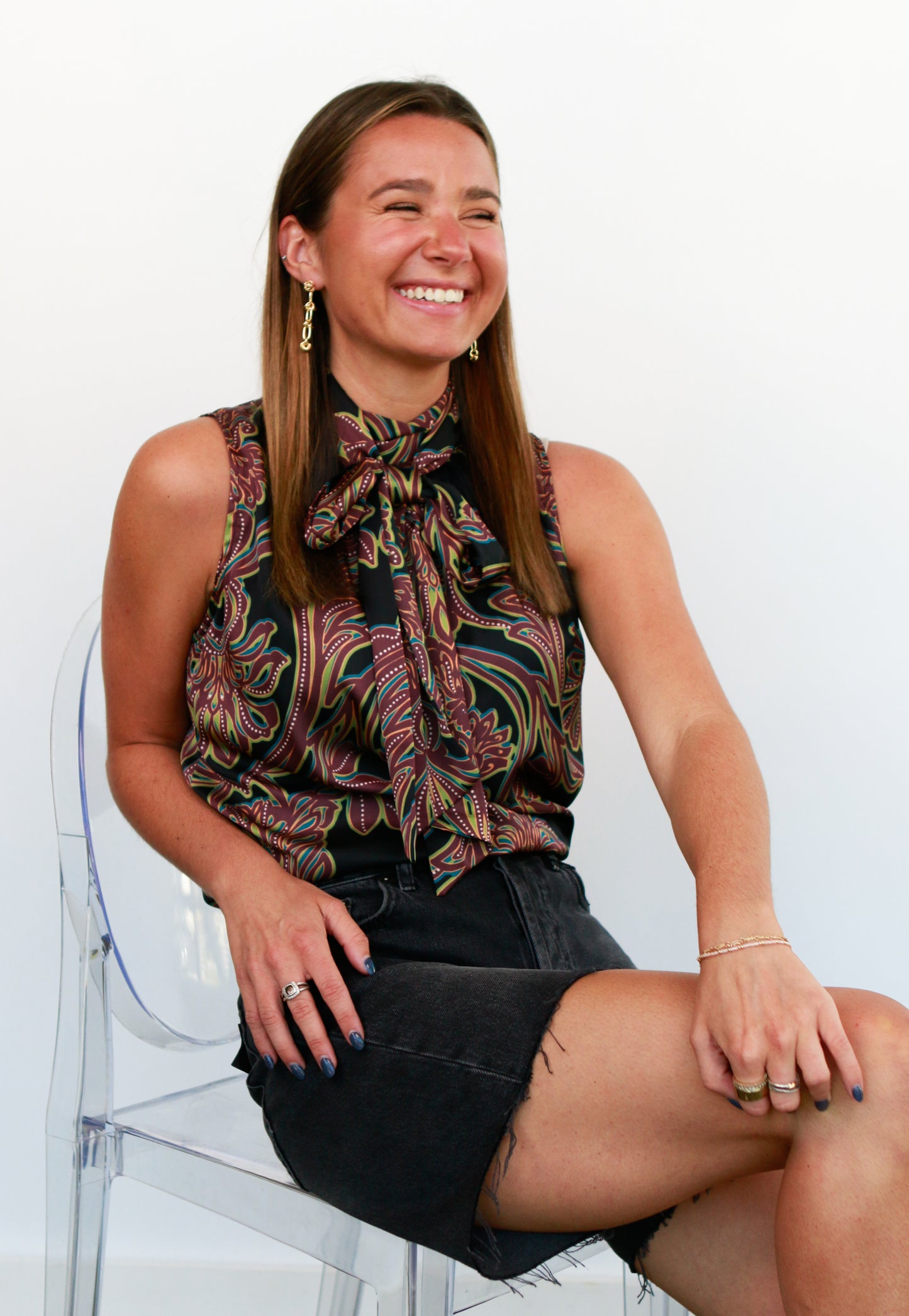 Luka Satin Top