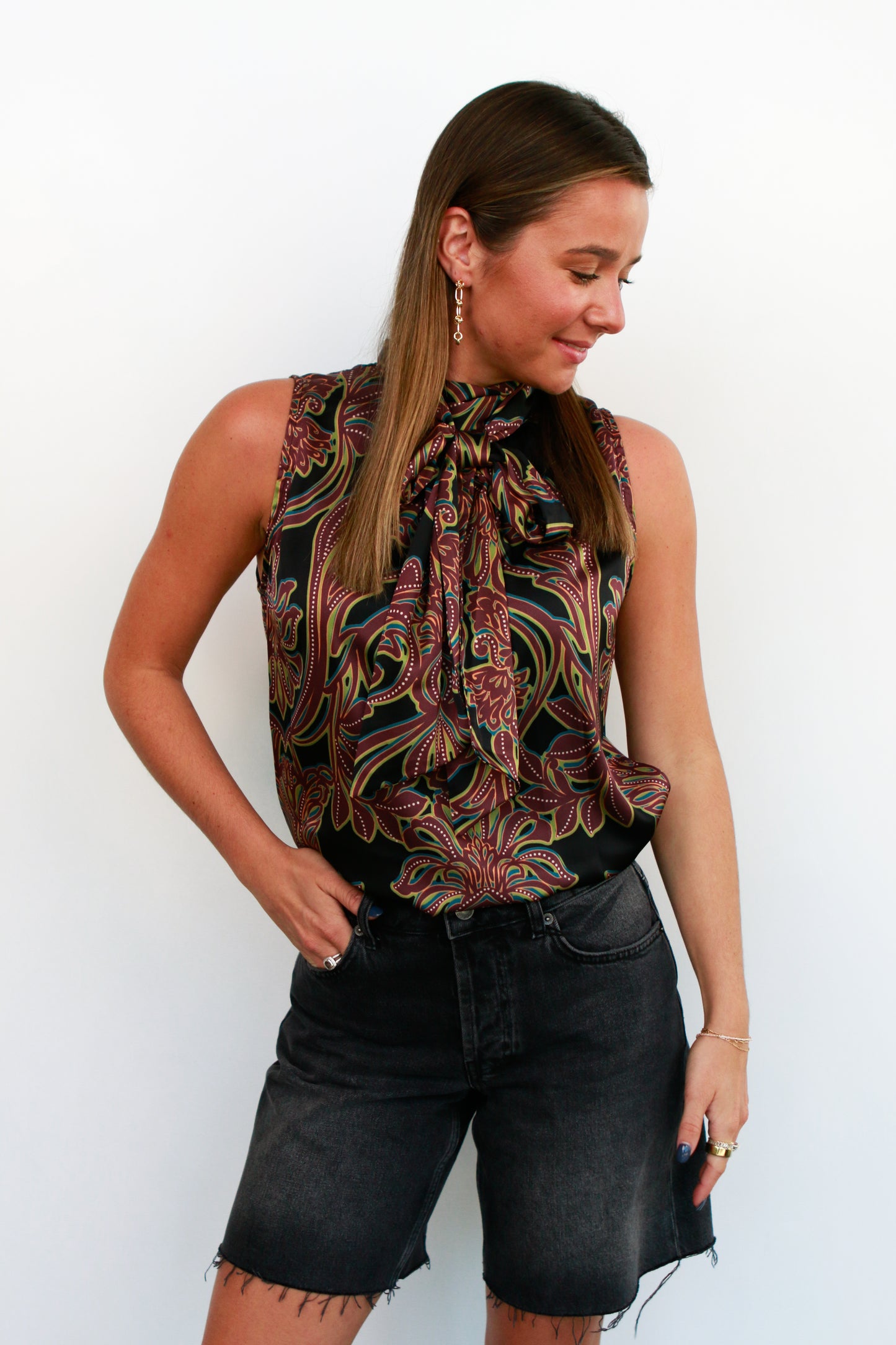 Luka Satin Top
