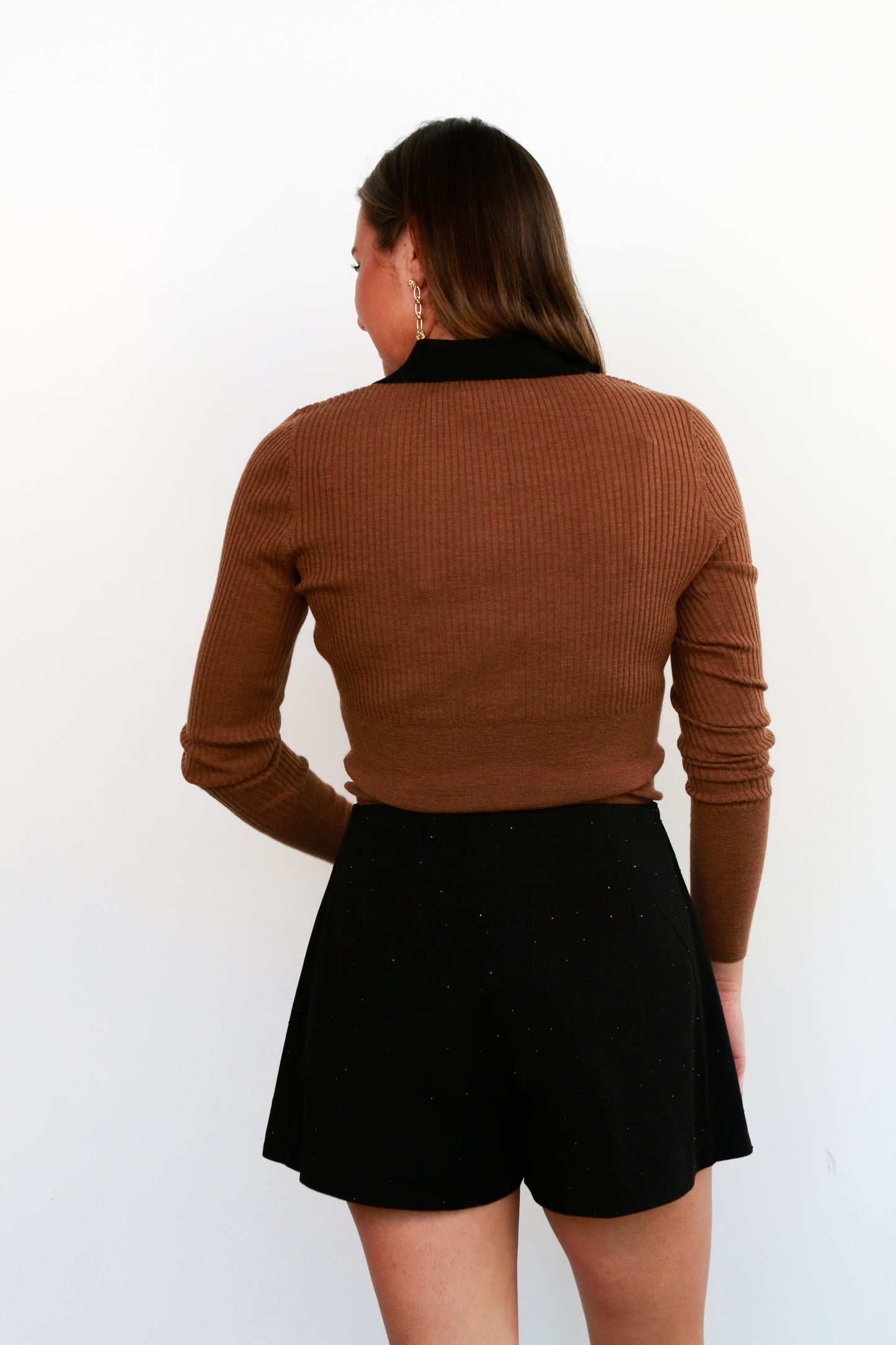 Cillian Rib Polo Sweater