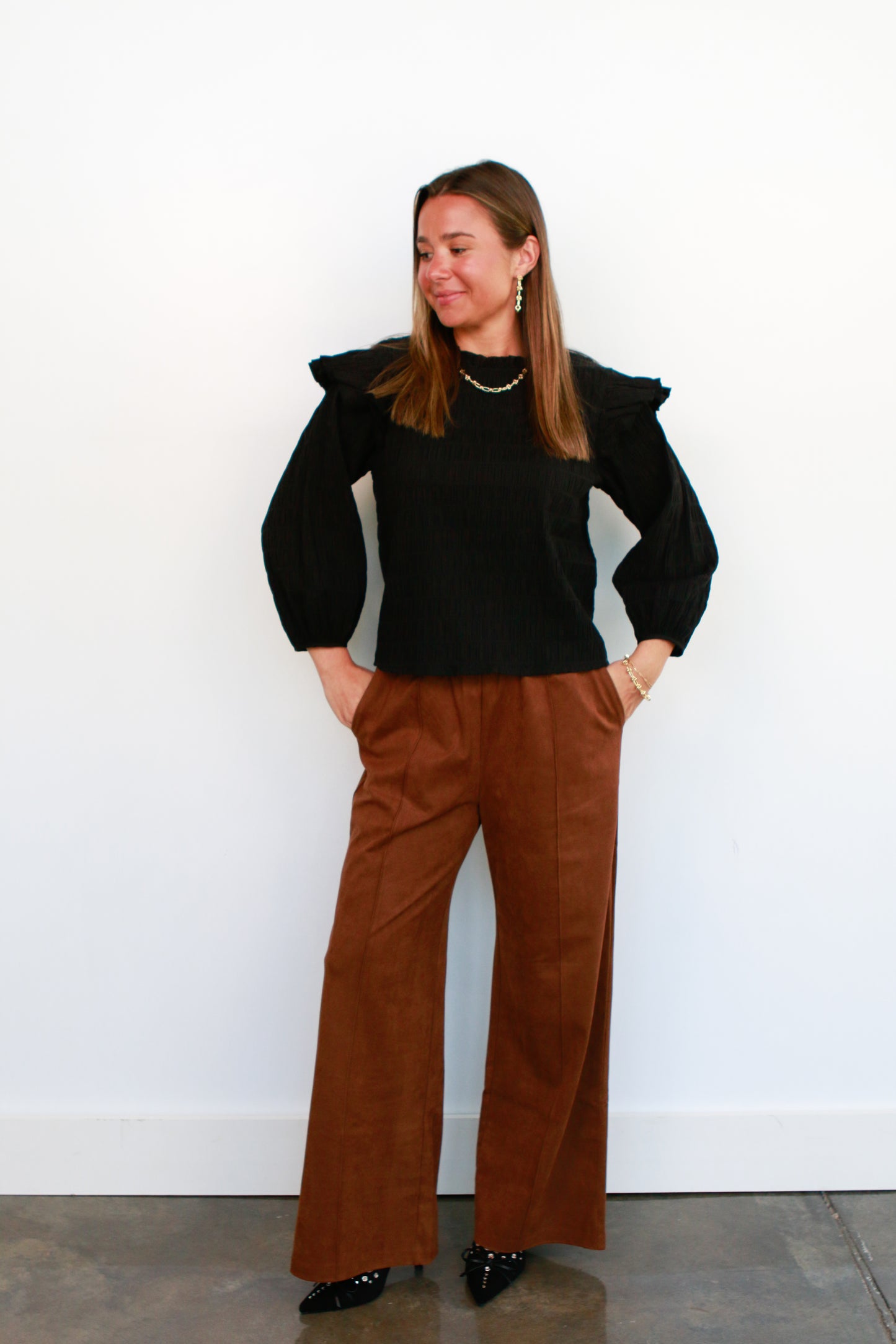 Johan Suede Pants