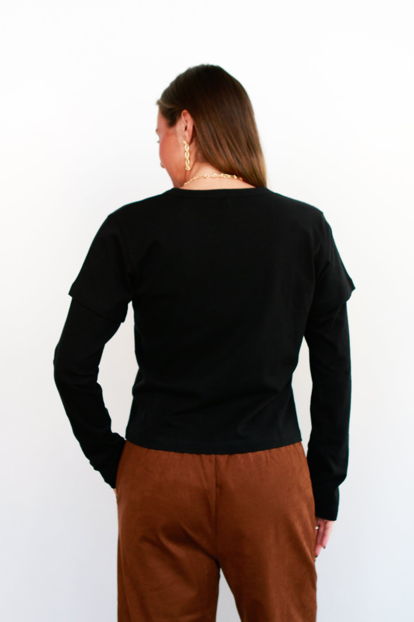 Margo Layered Long Sleeve Tee