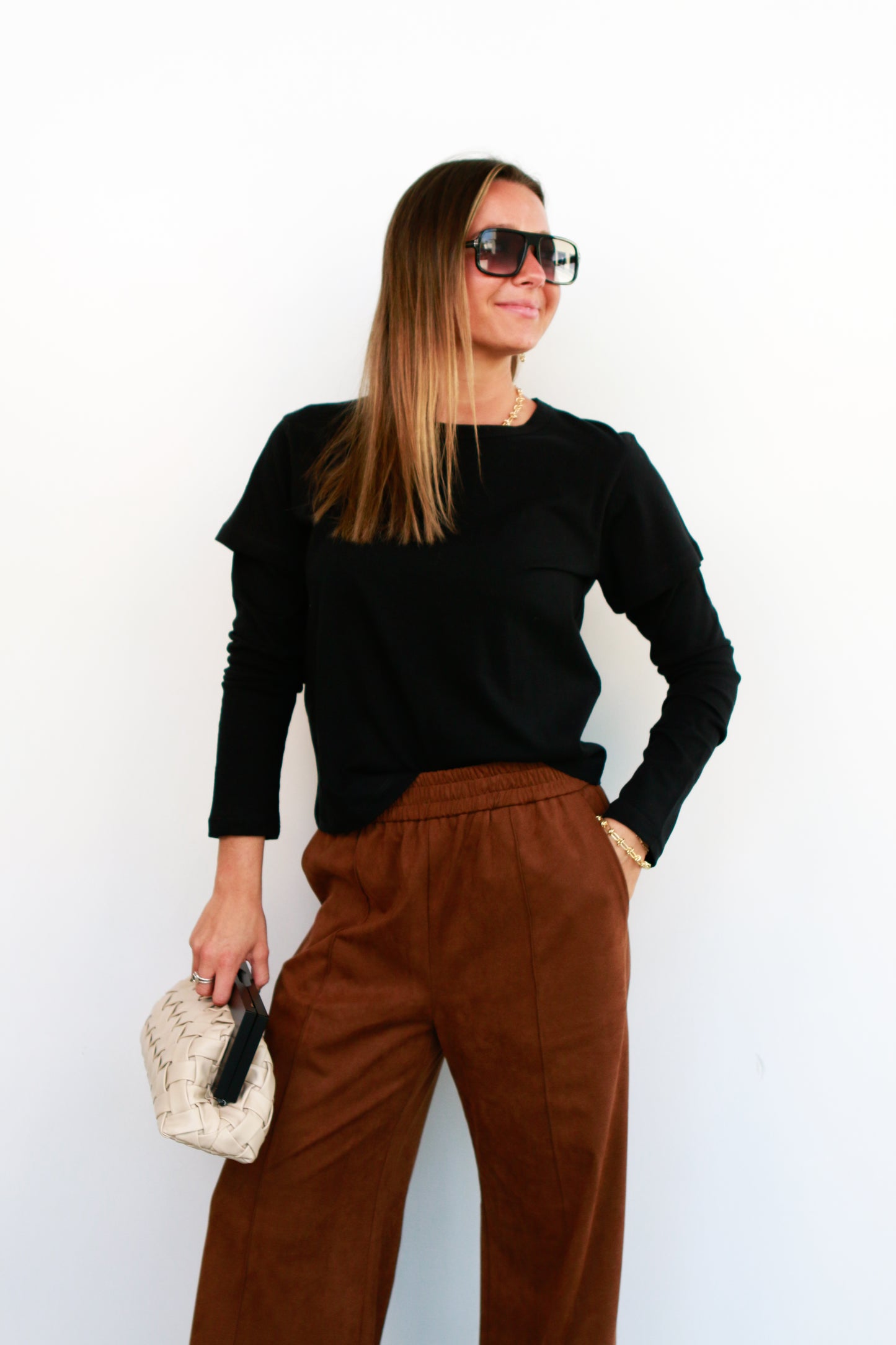 Margo Layered Long Sleeve Tee