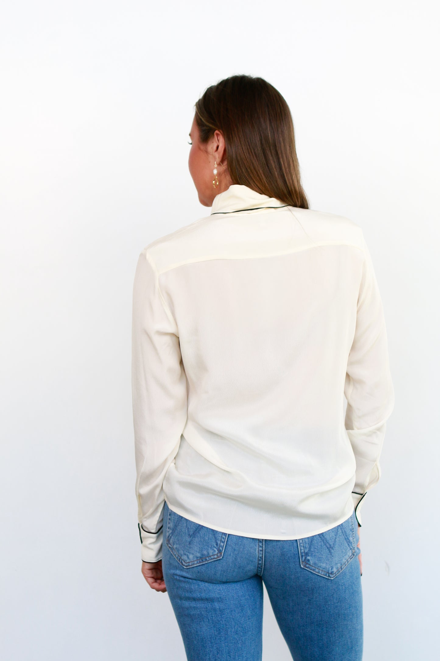 Stephanie Blouse in Ivory