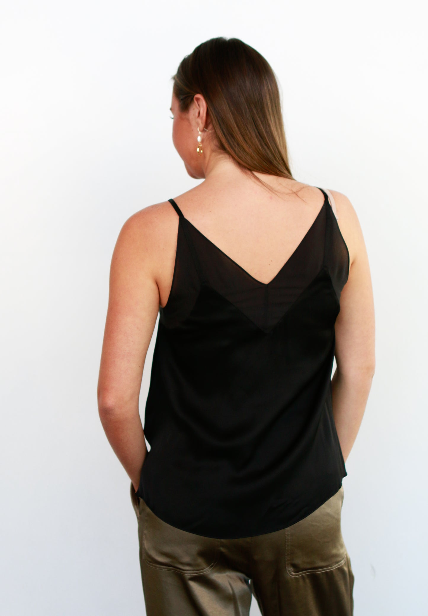 Odin Slip Tank in Black