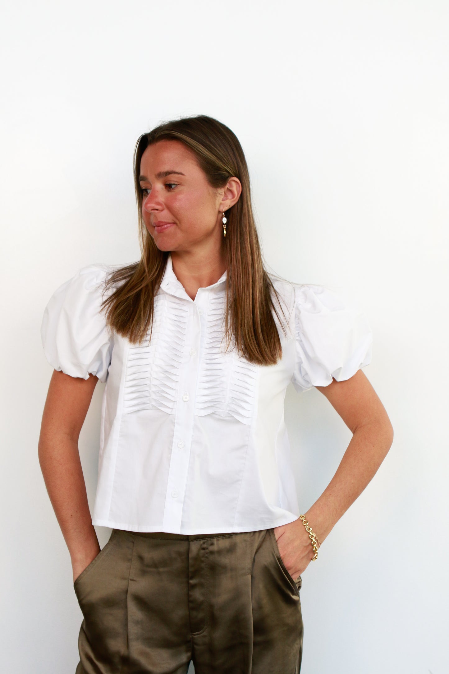 Summer Top in White