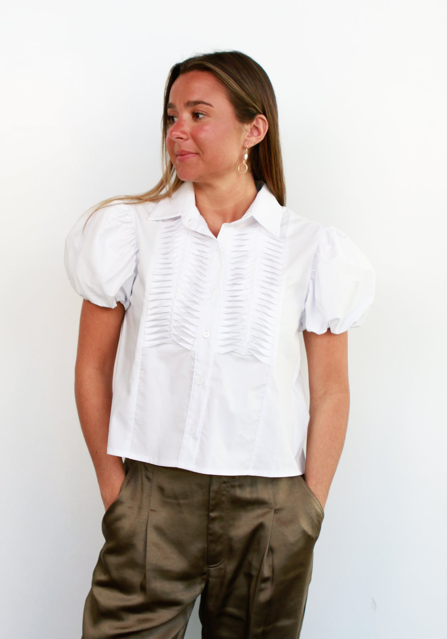 Summer Top in White