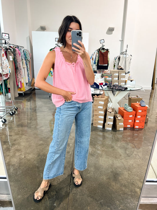 Rosie Top in Cotton Candy