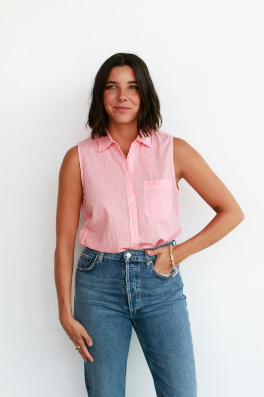Brooks Shirt in Grapefruit