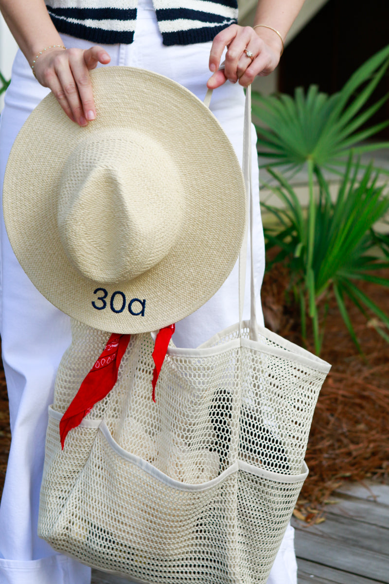 30A Straw Beach Hat