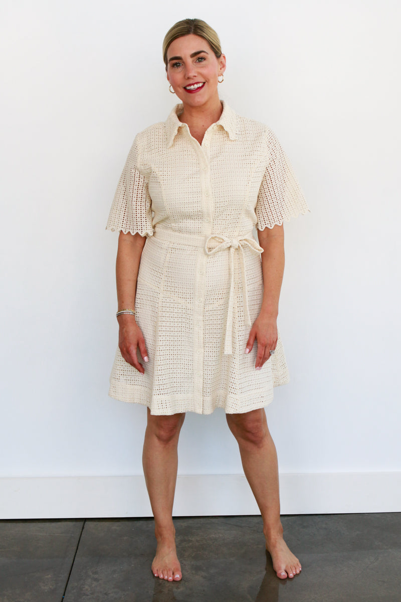 Rockport Eyelet Lace Dress