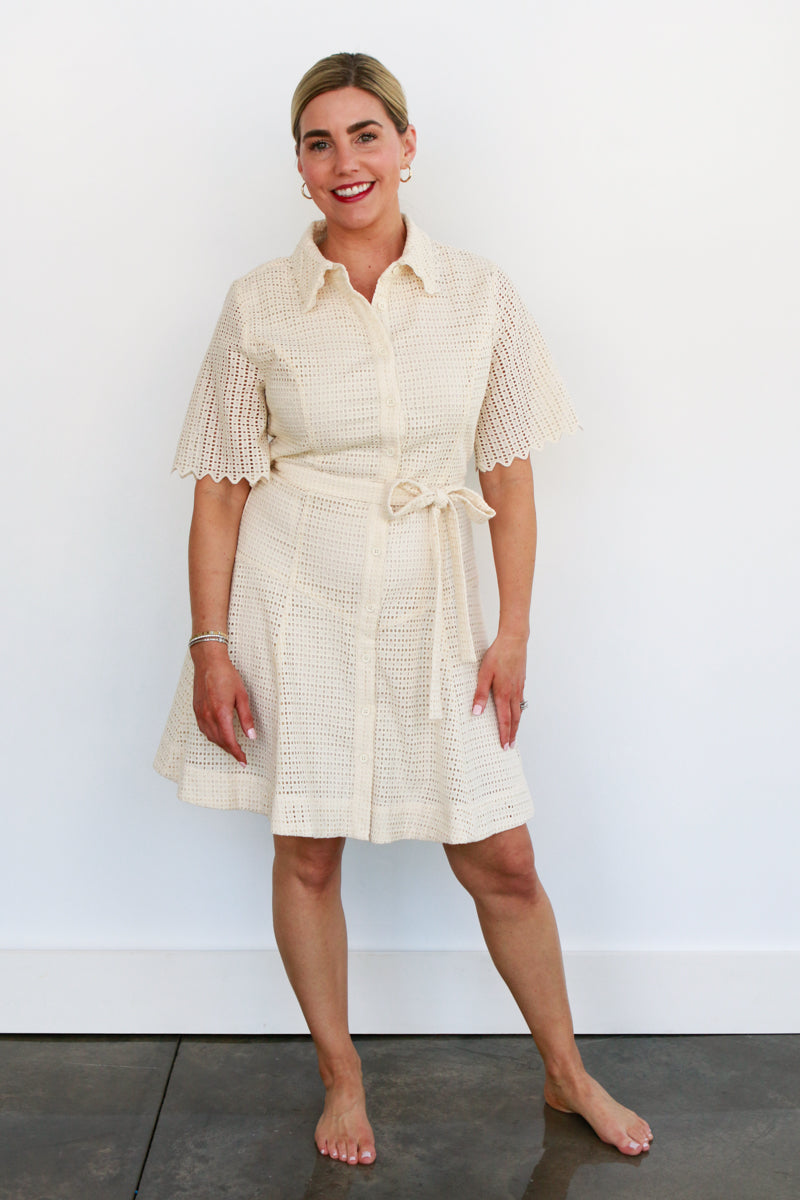 Rockport Eyelet Lace Dress