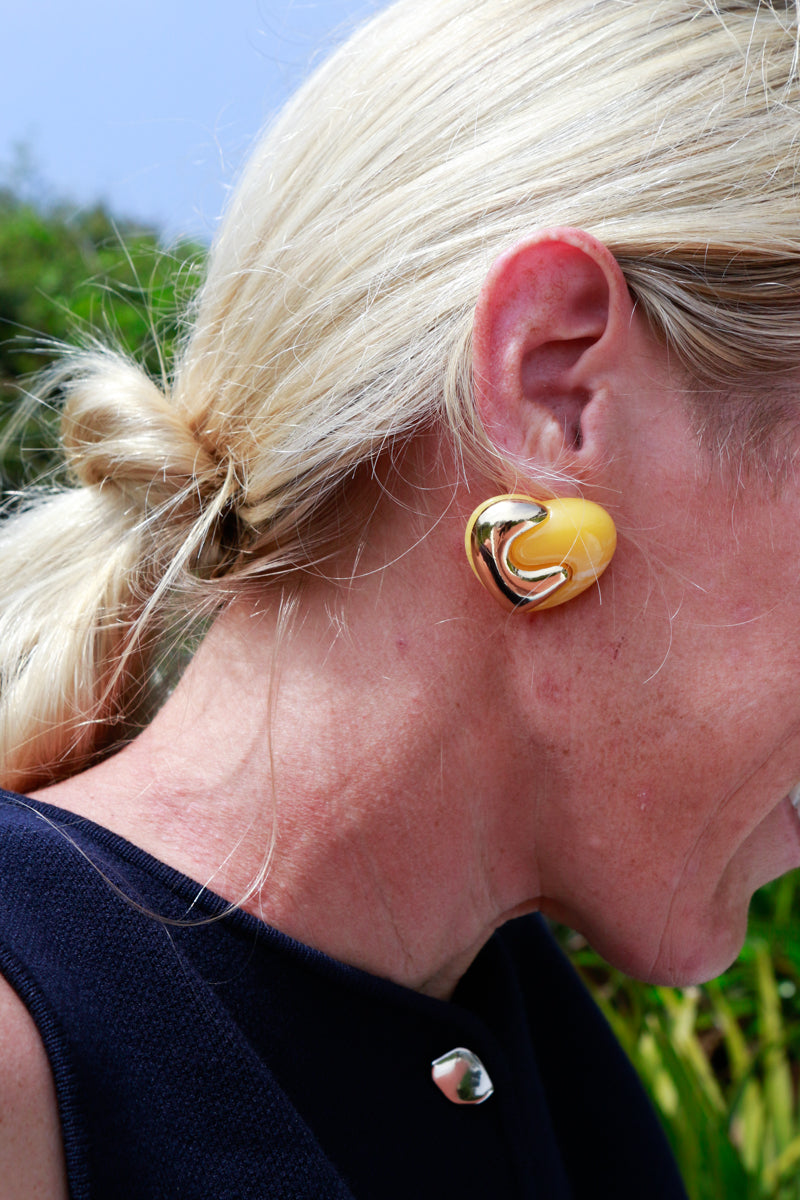 Twisted Heart Earrings (2 Color Options)